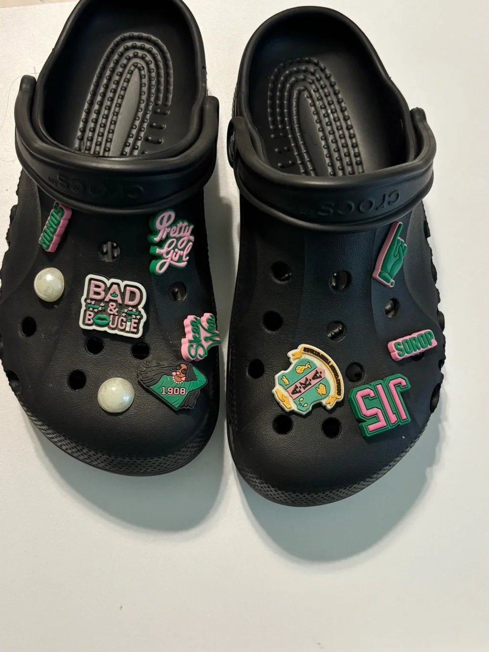 Crocs Women Black Clog  Charms NOT INCLUDED
